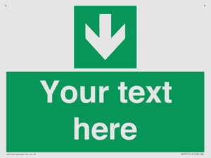 Custom Safe Condition Down arrow